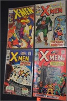 4pc Silver Age X-Men Comics-#22, 37, 40, 53