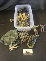 Military toys, action figures