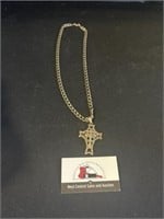 Gold looking religious chain