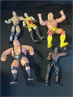 Hulk Hogan and miscellaneous wrestling action