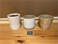 Lot of Assorted Plant Pots