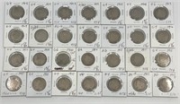 1908-1912 US Liberty Head Nickels