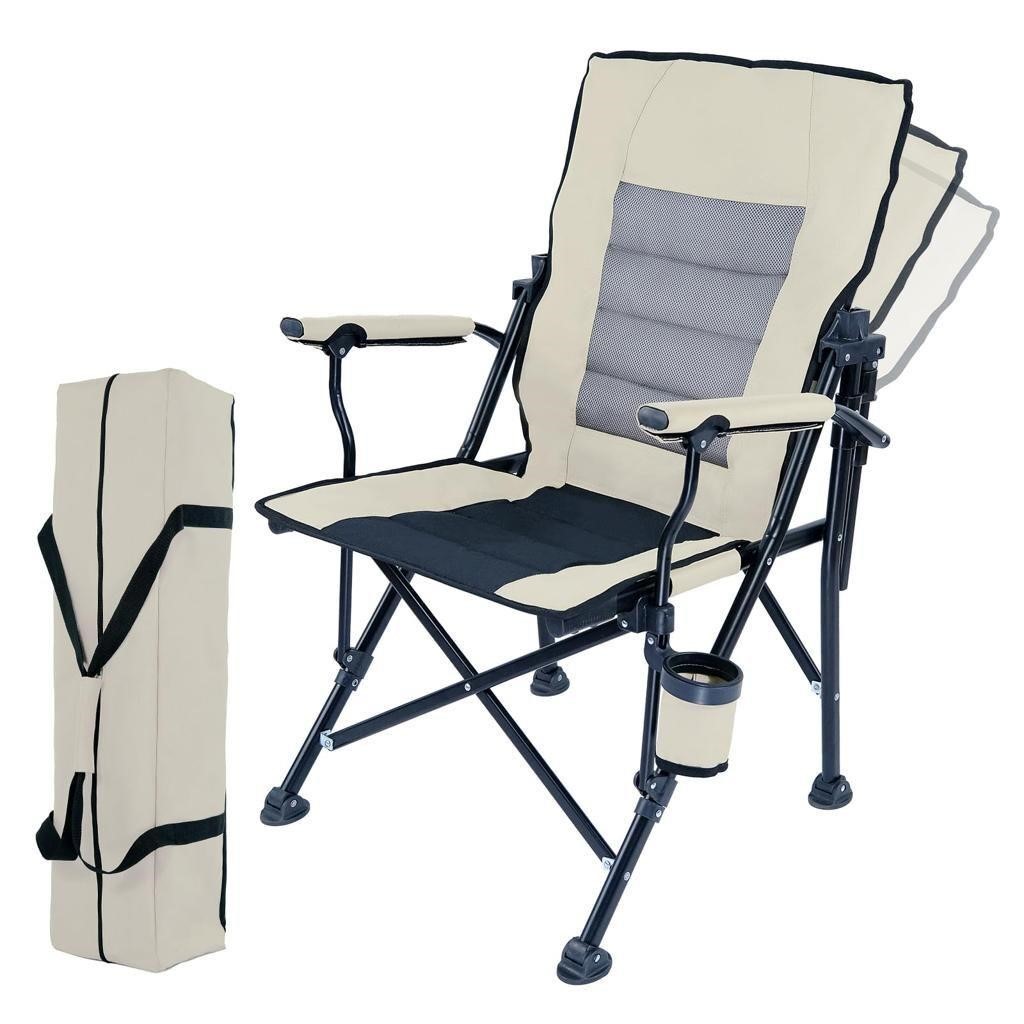 Adjustable Folding Camping Chair  Heavy Duty