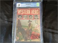Western Hero #85 Golden Age Comic Book CGC .5