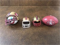 Misc items see photos SF Football