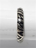 Sterling Silver Band Ring VTG