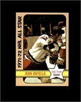 1972 Topps #130 Jean Ratelle EX to EX-MT+