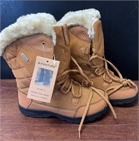 Fanture Womens Waterproof Mid Calf Snow Boots