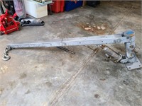 Telescoping truck mount hydraulic boom