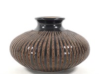 Nicaragua Ceramic Vase Signed Roger Calero