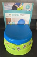 CHILD'S POTTY-APPEARS  TO HAVE NEVER BEEN USED