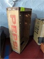 Vintage Pepsi Wooden Crate from Salina Kansas