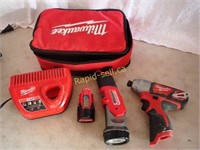 Milwaukee M12 Rechargeable Tools