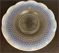Opalescent Hobnail Serving Platter