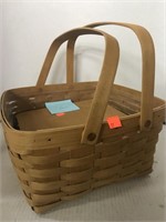 Longaberger basket. 12in square. 6.5in high. Pie