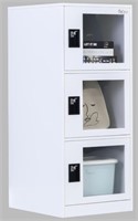 MECOLOR VERTICAL METAL SMALL LOCKER WITH