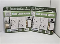 WIFI SMART OUTLETS - 2 PACKS