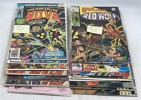 (J) 16 Marvel Comics Including Red Wolf, Captain