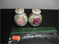 Vintage hand painted Salt and Pepper Shakers