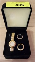 ELIZABETH TAYLOR COLLECTOR WATCH SET