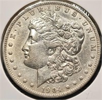 1904-O Morgan $1 Silver Dollar Coin