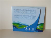 THE R. C. MINT 2010 VANCOUVER CIRCULATION COIN SET