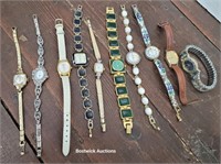 Wrist watches including Swiss gold filled