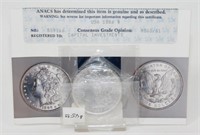 1886 Morgan Silver Dollar - ANACS MS60/61