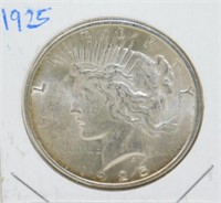 1925 Peace Silver Dollar