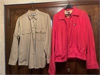 2 JACKETS INCL. TOMMY HILFIGER SZ. L