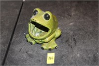 Ceramic frog sponge holder