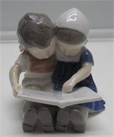 BING & GROHDAL PORCELAIN FIGURINE 4"H VERY NICE.