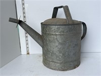 Galvanized watering can