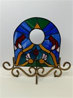 Stained Glass Piece With Base