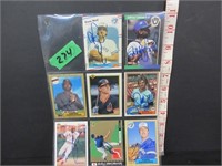 LOT OF 8 AUTOGRAPHED BASEBALL CARDS