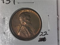 1939 Lincoln Wheat Cent