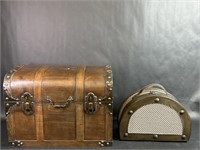 Two Humpback Decorative Chests