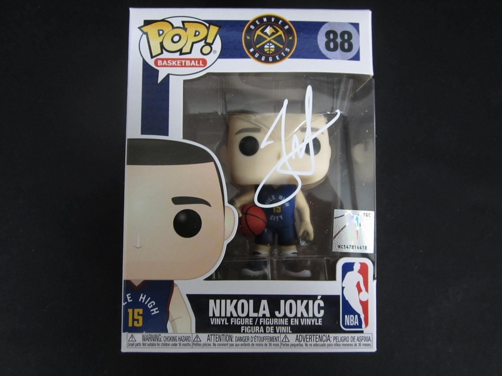 NUGGETS NIKOLA JOKIC SIGNED FUNKO HERITAGE