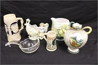 Pitchers, Stein, Vases