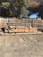 Group of assorted lumber
