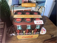 NEAT COCA COLA TIN WITH HANDLE