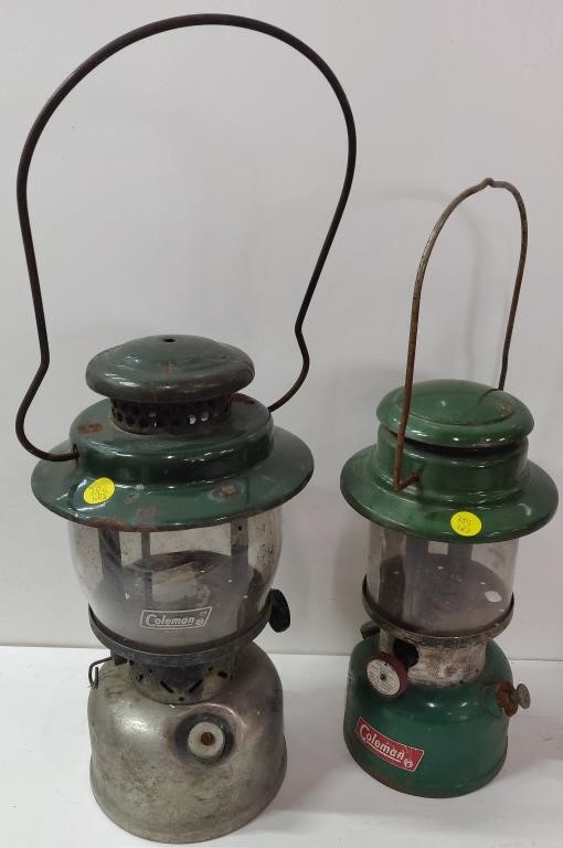 2 Vintage Coleman Lanterns