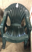 Plastic Outdoor Chairs (3)