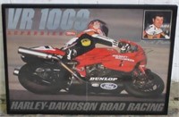 Harley Davidson signed print in frame