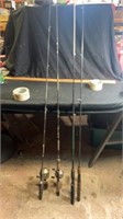 Fishing rods, reels