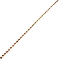 20" Rope Chain Necklace 14k Gold