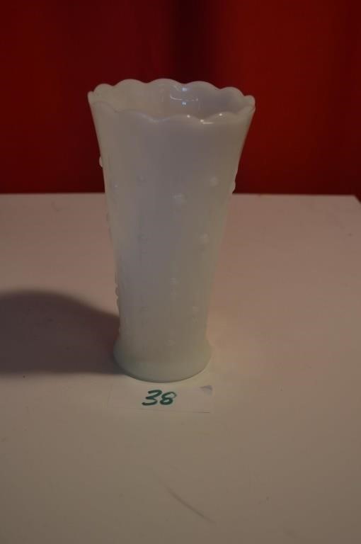 Milk Glass Vase