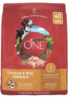 New Purina ONE Chicken and Rice Formula Dry Dog
