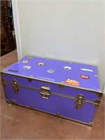 Cool purple storage trunk