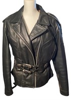 Harley Davidson Ladies Leather Jacket L